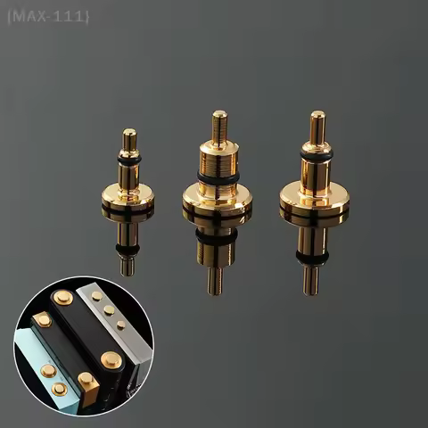 【MAX-111】2.5/3.5/4.4MM Gold-plated Brass Headphone Jack Dust Plug Accessories For IRiver SP3000T SP3