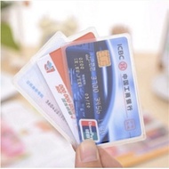 UNICO Plastic ATM SIM KTP Card Plastic Anti-Scratch Card Protector Cover ATM Credit Card Plastic SIM