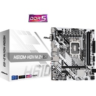 # ASRock H610M HDV/M.2+ D5 mATX Intel Motherboard # LGA 1700 DDR5