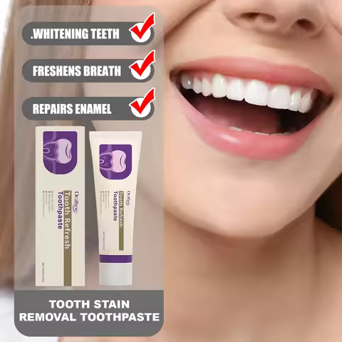 ORALHOE Tooth Stain Removal Toothpaste Refresh Breath Whiten Teeth Protect Gums Repair Enamel Mainta