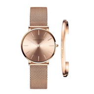 Japanese Quartz Movement Mesh Strap Waterproof Watch Women's watch36mm Simple dw Women's Watch Brace