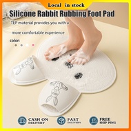 Foot Brush Pads Non-slip Foot Scrubber Shower Wash Brush Foot Massager Cleaner Foot Scrubber Mats