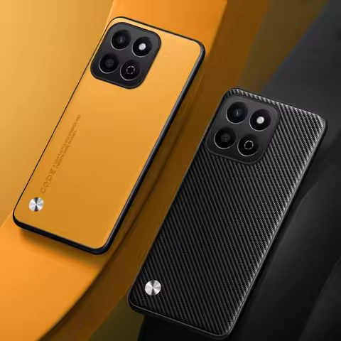 For Honor 200 Smart 5G Plain PU Leather Cover for Honor 200 Pro 200lite 100 90 Smart X7C 4G Matte Bu