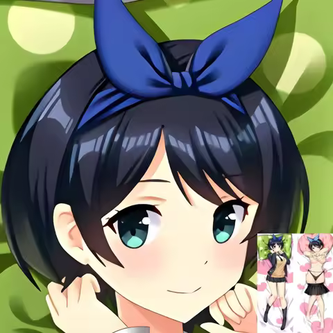 DIY Customized Dakimakura Anime Sarashina Ruka Pillowcase Double-sided Print Hugging Body Pillow Cov