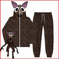 GC1 99 Nights in the Forest sport pants Cosplay costume reindeer hoodie zipper coat GC1