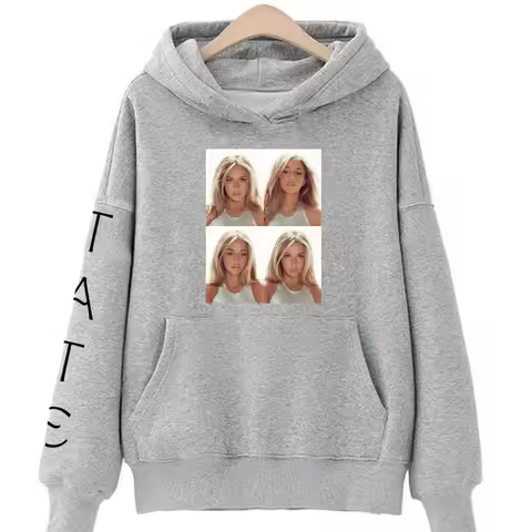 Tate McRae Mind Pullover Hoodie Fashion Casual Hoodies Women Men Long Sleeve Hooded Sweatshirts Stre