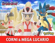 Pokemon Scale World Corni & Mega Lucario 可爾妮 & Mega路卡利歐