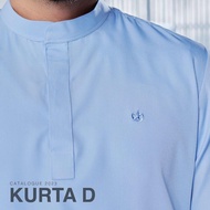 [Bulan Bintang] Kurta D design HIDDEN BUTTON