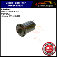 Bosch Fuel Filter 0986450604 (F0604) - Proton Wira 1.6/1.8 Satria 1.6 Putra 1.8 / Toyota Camry [XV10