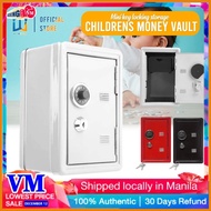 ☃ ◸ ⊙ Children Coin Bank Mini Safe Mini Vault Box with Key Lock | Piggy Bank | Alkansya