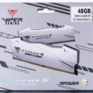 Patriot Xtreme 5 DDR5 8000 CL38 48GB Kit (24GB x 2) Mpower 特別版