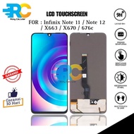Lcd Touchscreen Infinix Note 11 / Note 12 / X663 / X670 / 676c Original Inc Warranty