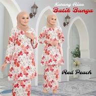 Baju Kurung Riau Batik Viral Ready Stock