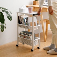 日本天馬 Unifit 22CM三層收納置物架(附輪)-DIY