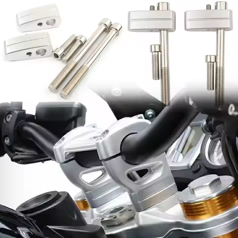 Motorcycle Accessories 2014-UP NINE T R NINE T Pure Racer Urban G/S Scrambler Handlebar Riser Moves 