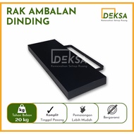 Minimalist Wall Shelf Size 40/ 60/ 80X20 Thickness 4cm
