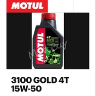 MOTUL 3100 GOLD 15W50 TECHNOSYNTHESE - 1L ( ORIGINAL)