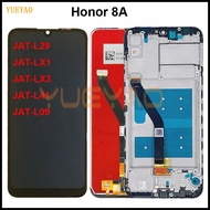 Lcd Screen For 8a 8a Pro Jat-l29 Lcd Display Touch Screen Digitizer Assemblyframe