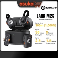 Hollyland Lark M2S Mini Wireless Mic Combo - Space Gray (1 yrs Limited Hardware Warranty)