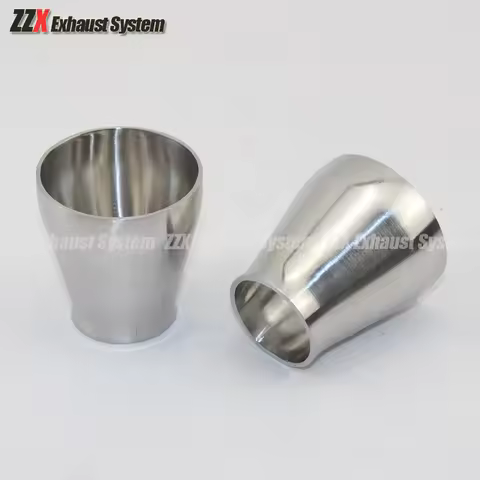 19/25/32/38/40/45mm automotive exhaust pipe fittings 304 stainless reducer joint welding large to sm