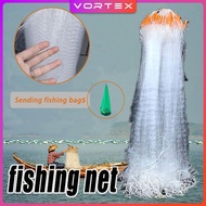 Ready To Ship Fishing Net Zen Size 2/3 Cm Depth 1.2 Meters Lead-Free Model Use.