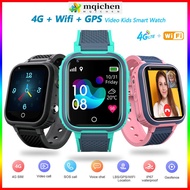 4g Children's Smart Watch Support WhatsAPP Video Call Phone Watch WiFi GPS Tracker SOS IP67 Waterproof Children's Smart Watch Remote Monitoring Boys Girls Student Clock