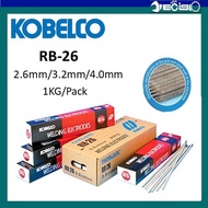 1KG KOBELCO Welding Electrode RB26 E6013 (2.6mm/3.2mm/4.0mm)