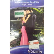 Preloved [ Innocent Mistress Royal Wife  by Robyn Donald ]