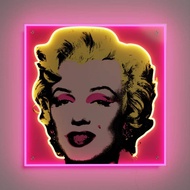 Marilyn Monroe Wall Art LED Neon Light Sign สําหรับห้องนอนหอพักห้องเรียนห้องโถง Wall Decor Retro Pop