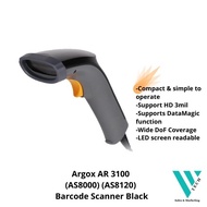 Argox AR-3100 (AS-8000) (AS-8120) Barcode Scanner Black (With RS232 Cable)