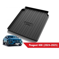 Peugeot 408 (2024-2025) Custom Fit Car Boot Tray Mat – Waterproof TPO Trunk Liner