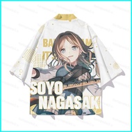 star3 BanG Dream Its MyGO Soyo-Nagasaki haori priest frock cardigan sweater kimono coat T-shirt