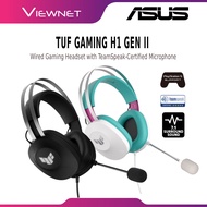 ASUS TUF GAMING H1 GEN II WIRED GAMING HEADSET, VIRTUAL 7.1 SURROUND SOUND - BLACK A302 / HATSUNE MI