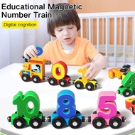 Toys 0-10 MagnetWheel Train Number Wheel Train Children Educational Toys Magnetic Train Number Toys