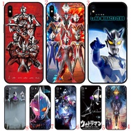 Redmi 13 C A3 A3X Note 13 Pro Plus POCO M6 Pro Y43 Ultraman Zero Soft black phone case