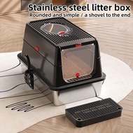 PAUL JOE/stainless steel litter box/stainless steel cat litter box/cat litter box/stainless steel li