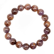 【正佳珠寶】紫鈦晶 頂級紫金鈦晶 10.7-11.2mm 紫鈦晶手珠