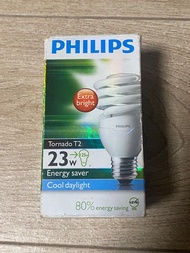 PHILIPS Energy Saving Lamp (Tornado T2)  飛利浦 慳電膽(小旋風) - 23W / E27 screw-in 螺頭 / 冷日光6500K