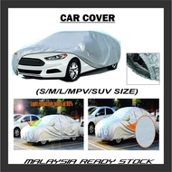 Sun UV Car Cover Outdoor Protection Resistant Dust Proof Sedan Compact Hatchback Subcompact SUV MPV