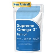 Ready Stock Fast Shipping TK Fish Oil Soft Capsules SupremeFish Oil Omega 3 Vitamin D3 Factory Quali