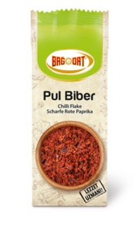 Chilli Flake/ Scharfe Rote Paprika /Pul Biber ขนาด 80 กรัม แบรนด์ Bağdat สินค้าจากประเทศตุรกี