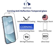 Toptech AR Corning Tempered Glass For Oppo R15X/R17/R17Pro/R19,A17/A17K,Find X2/3/5Lite,F15/F17,F19/F19 Pro/ProPlus/F19s