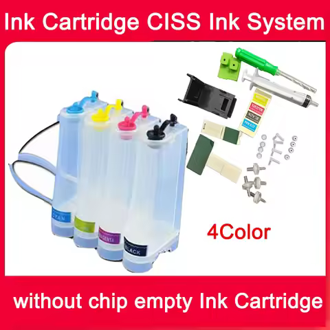 Einkshop DIY 305 Ink Cartridge CISS Ink System For HP 305XL Compatible For HP305 XL DeskJet Series 4