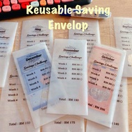 MONTHLY REUSABLE SAVING CHALLENGE PLANNER