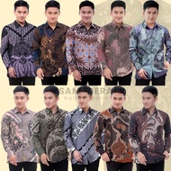 KEMEJA Men's Long Sleeve Shirt Office Wear ML XL 2XL 3XL 4XL