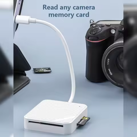 NEW 4 in 1 Memory Card Reader Adapter Type C Lightning Smart Media M2 SD SM XD Card Reader For Andri