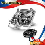 Front Light Shirt H4 Tube L d-max 2007 Chrome 1 Piece
