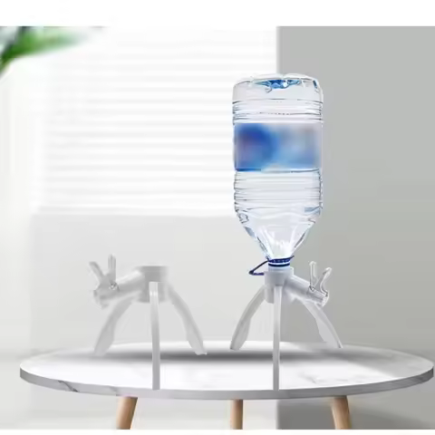 New Outlet Water Water Dispenser Bracket Useful 4-5L Drinking Water Rack Labor-saving Water Bottle F