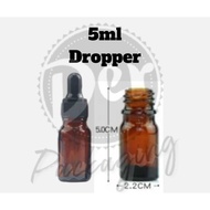 5ml Amber Glass Bottle Essential Oil Bottle Dropper