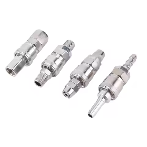 Pneumatic Fitting Quick Coupler Connector Quick Release Fitting Coupling Air Hose Compressor Accesso
